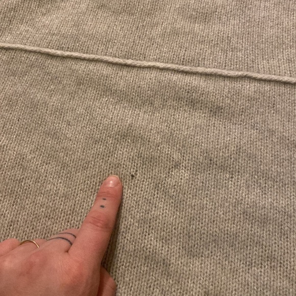 360 Cashmere Heather Grey Turtleneck Small - Picture 11 of 11